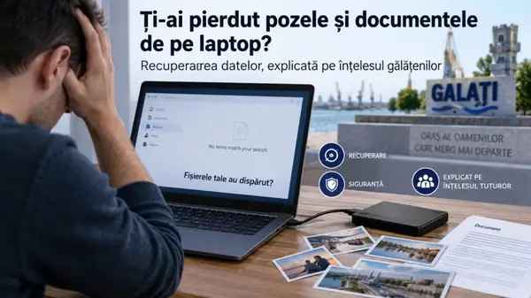 Laptopul nu se mai încarcă? Ghid pentru orădeni: de la cablu la mufa de alimentare